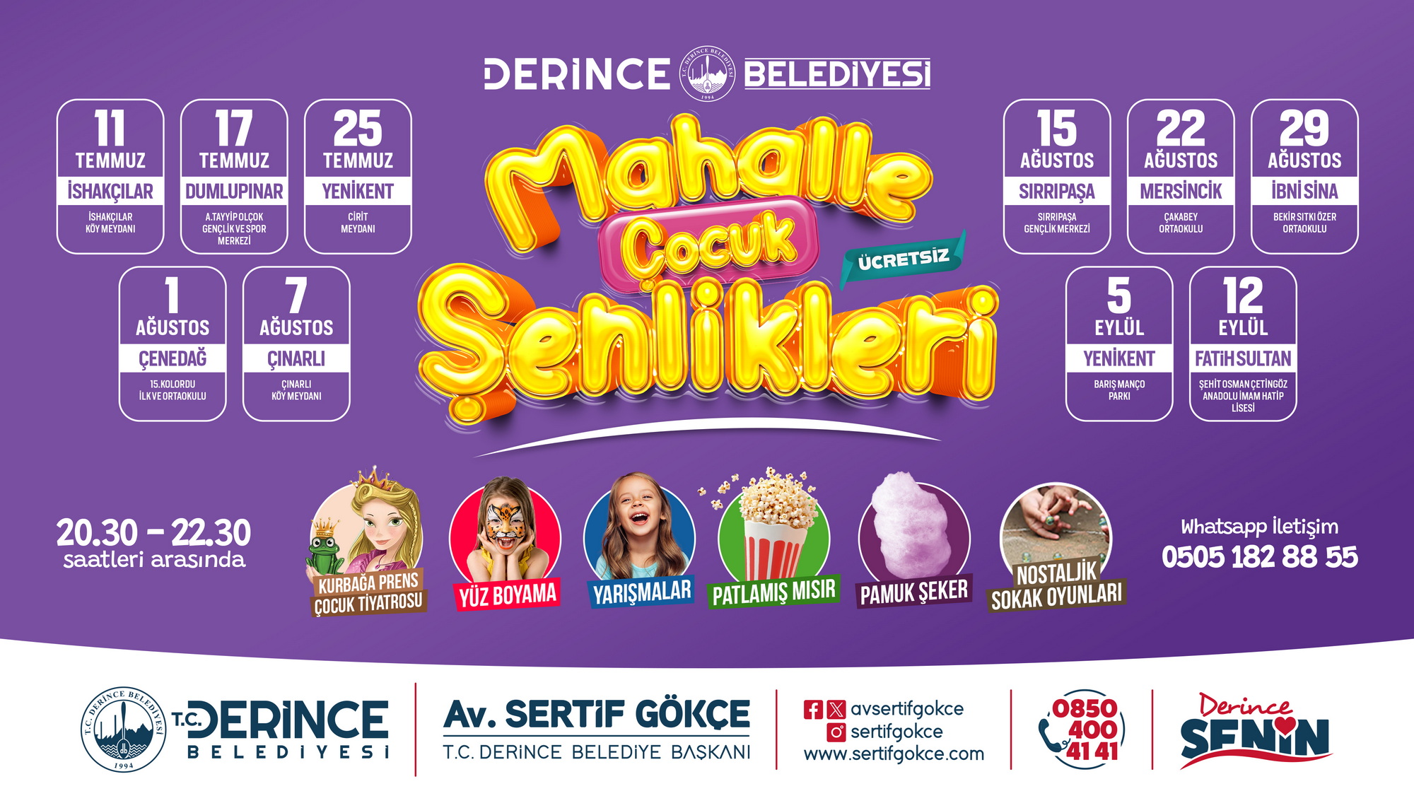 ocuklarn Yaz Neesi shaklarda Balyor