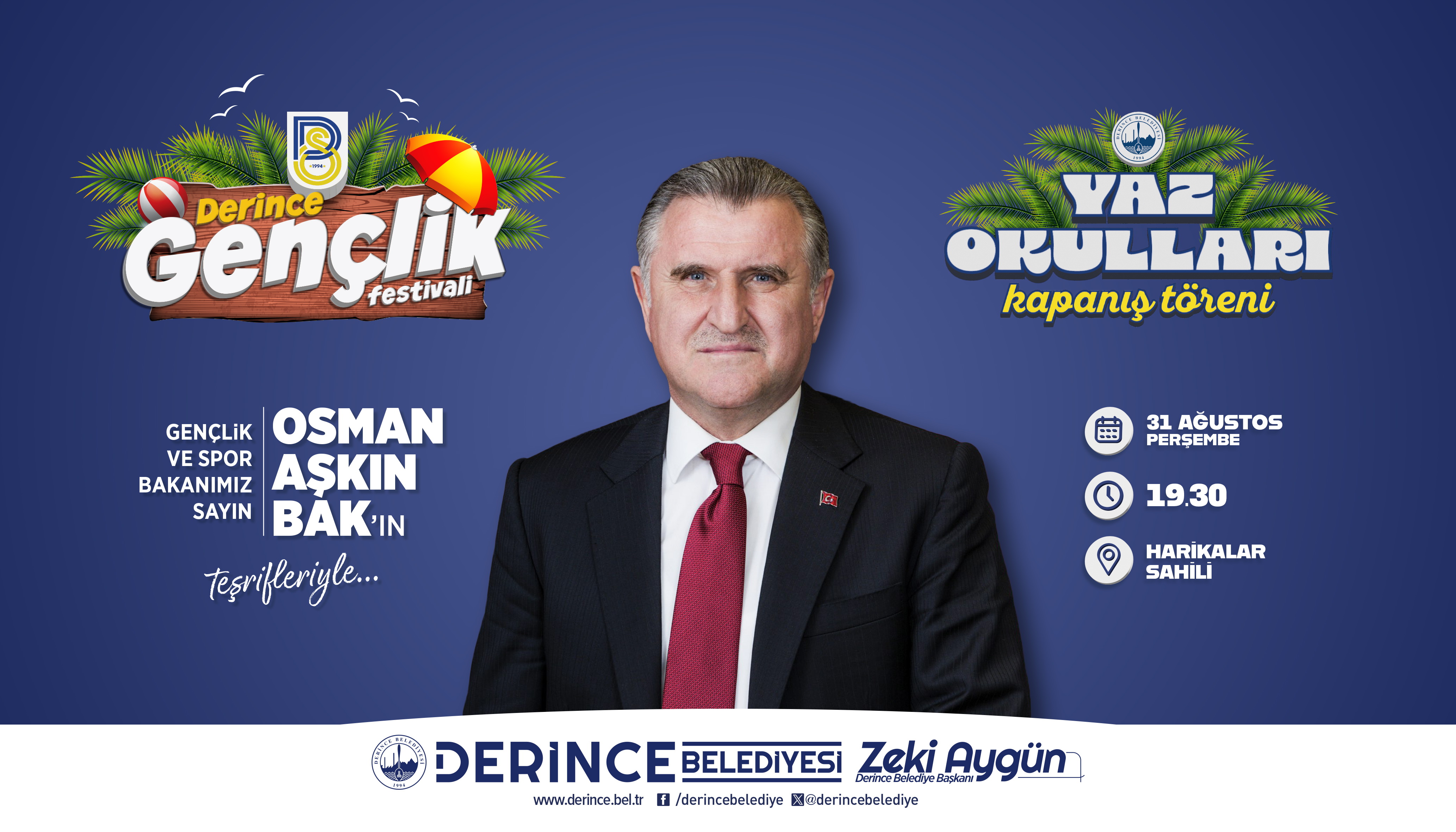 Genlik Festivaline Bakan Bak Katlyor