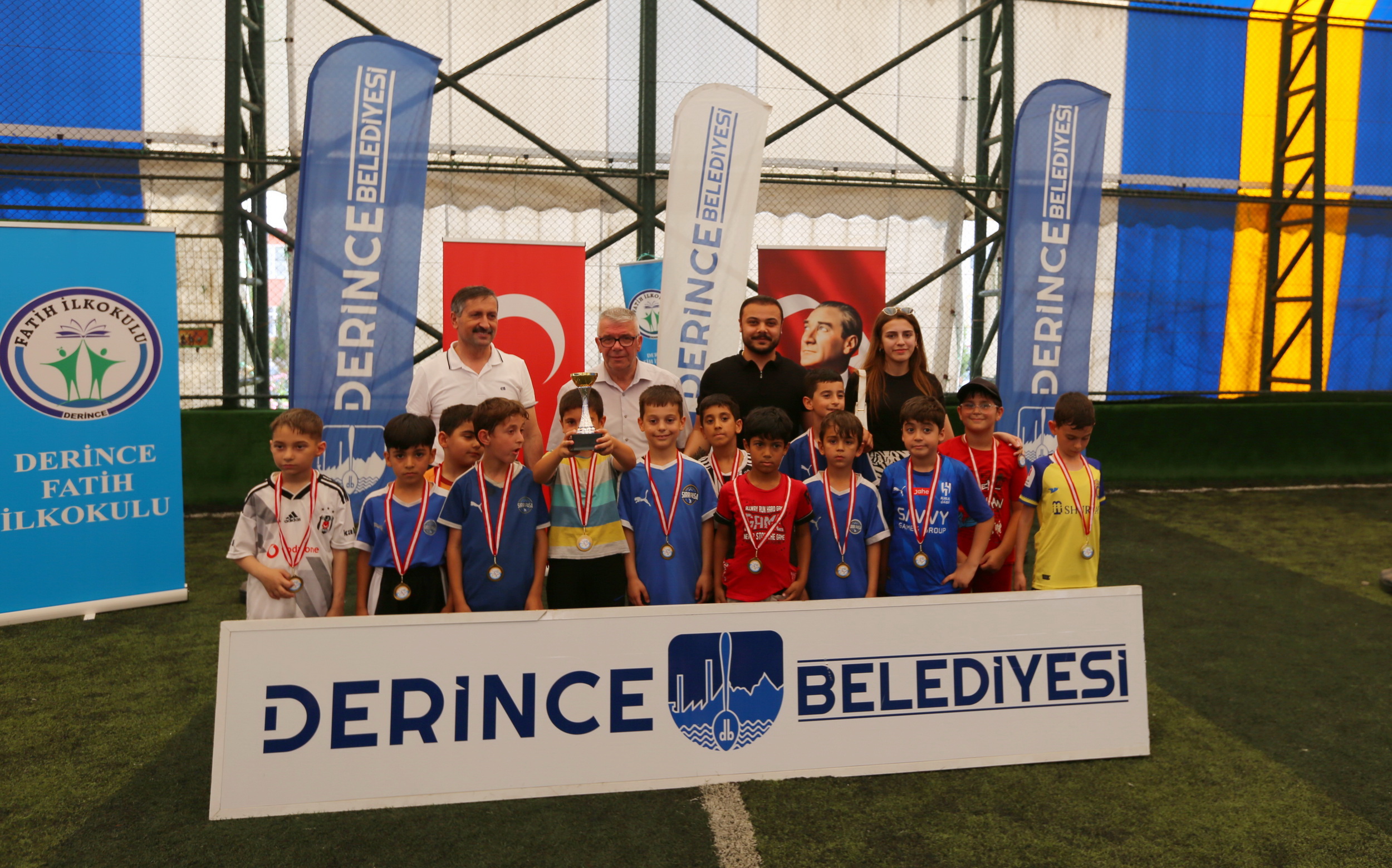 Minik rencilerin Futbol Heyecan