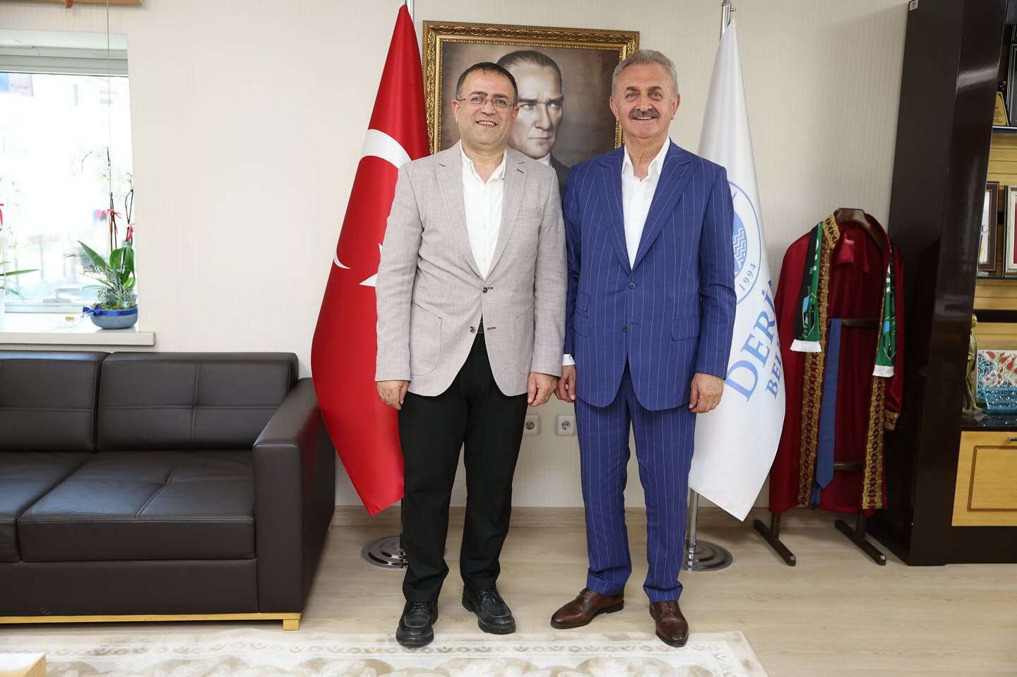 Bakan Gkenin Konuklar iler, Ergn ve etin Oldu