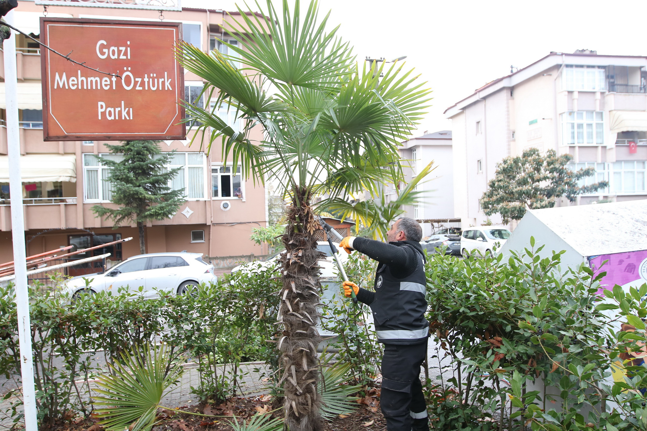 Gazi Mehmet ztrk Park Yenileniyor