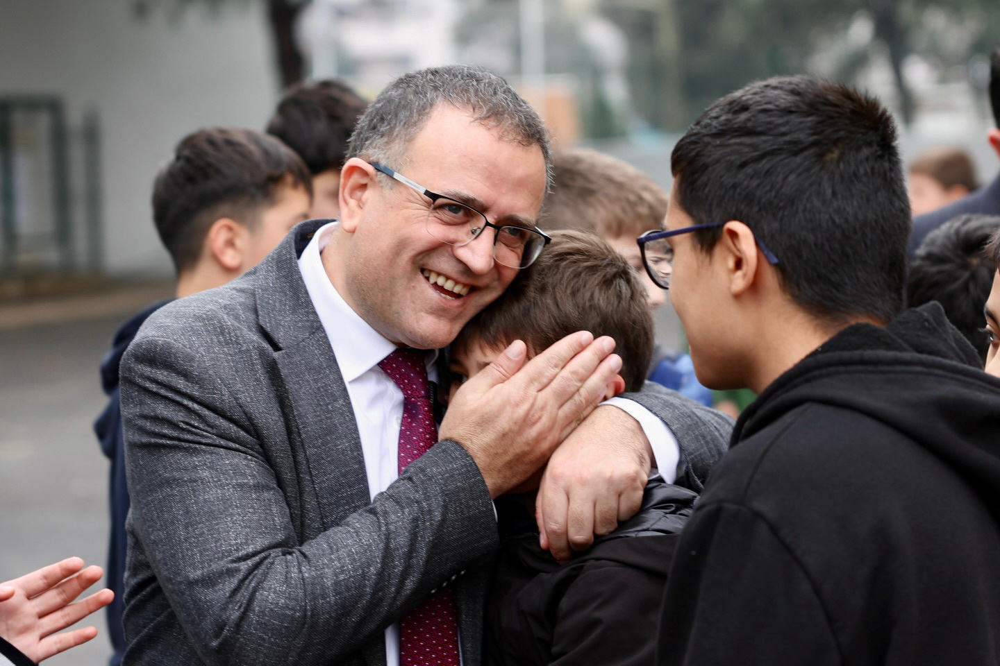 Ba�kan G�k�e: "E�itime Deste�imiz S�recek"