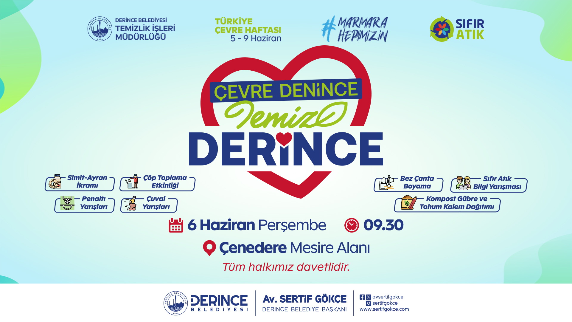 Derincede evre Haftas Etkinlii