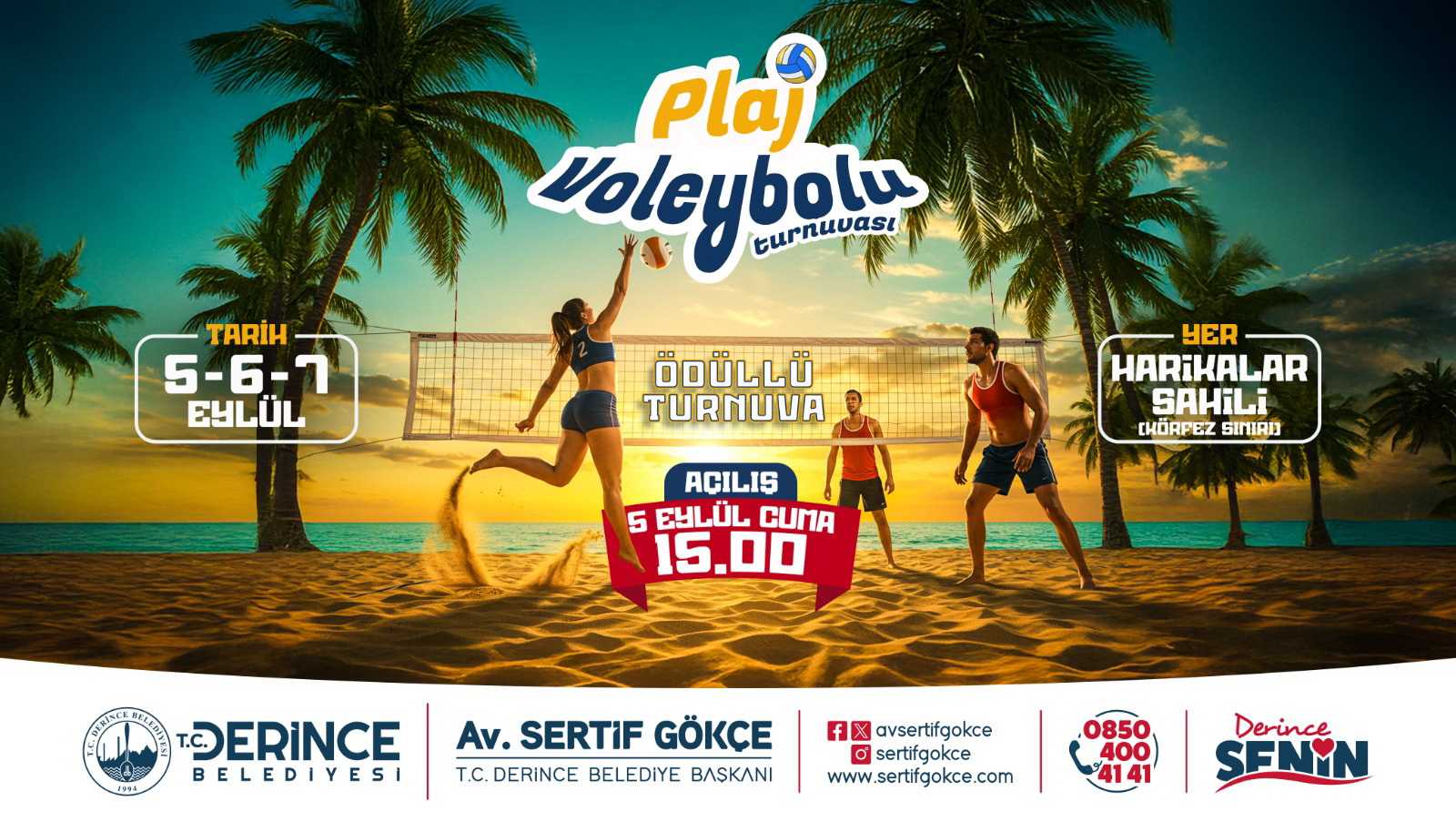 Plaj Voleybolu Heyecan Balyor