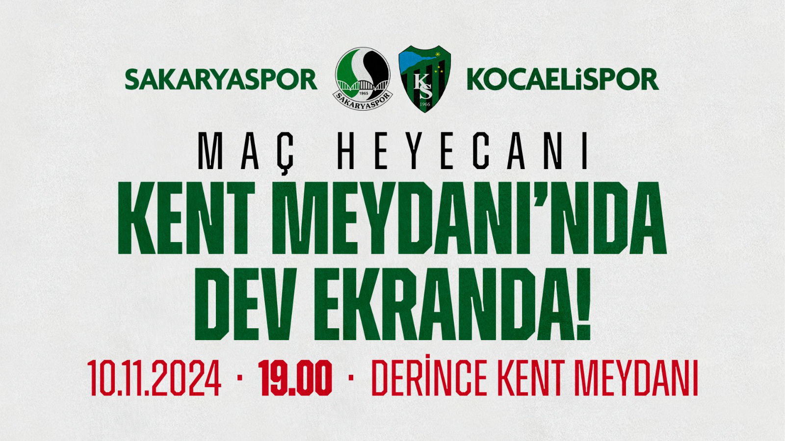 Kocaelispor Ma Dev Ekranda Yaynlanacak