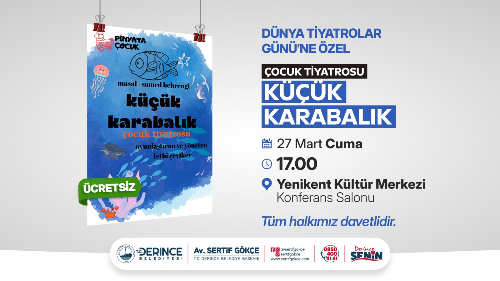 D�nya Tiyatrolar G�n��ne �zel Etkinlik