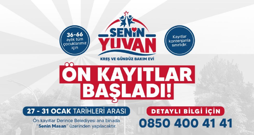 Derince Belediyesinin Yeni Kreinde n Kaytlar Balad