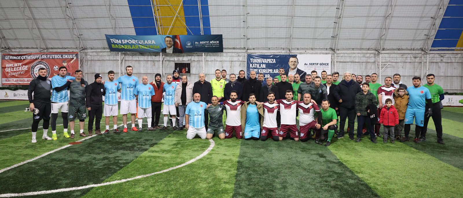 Derince�de Dostluk Turnuvas� Ba�lad�