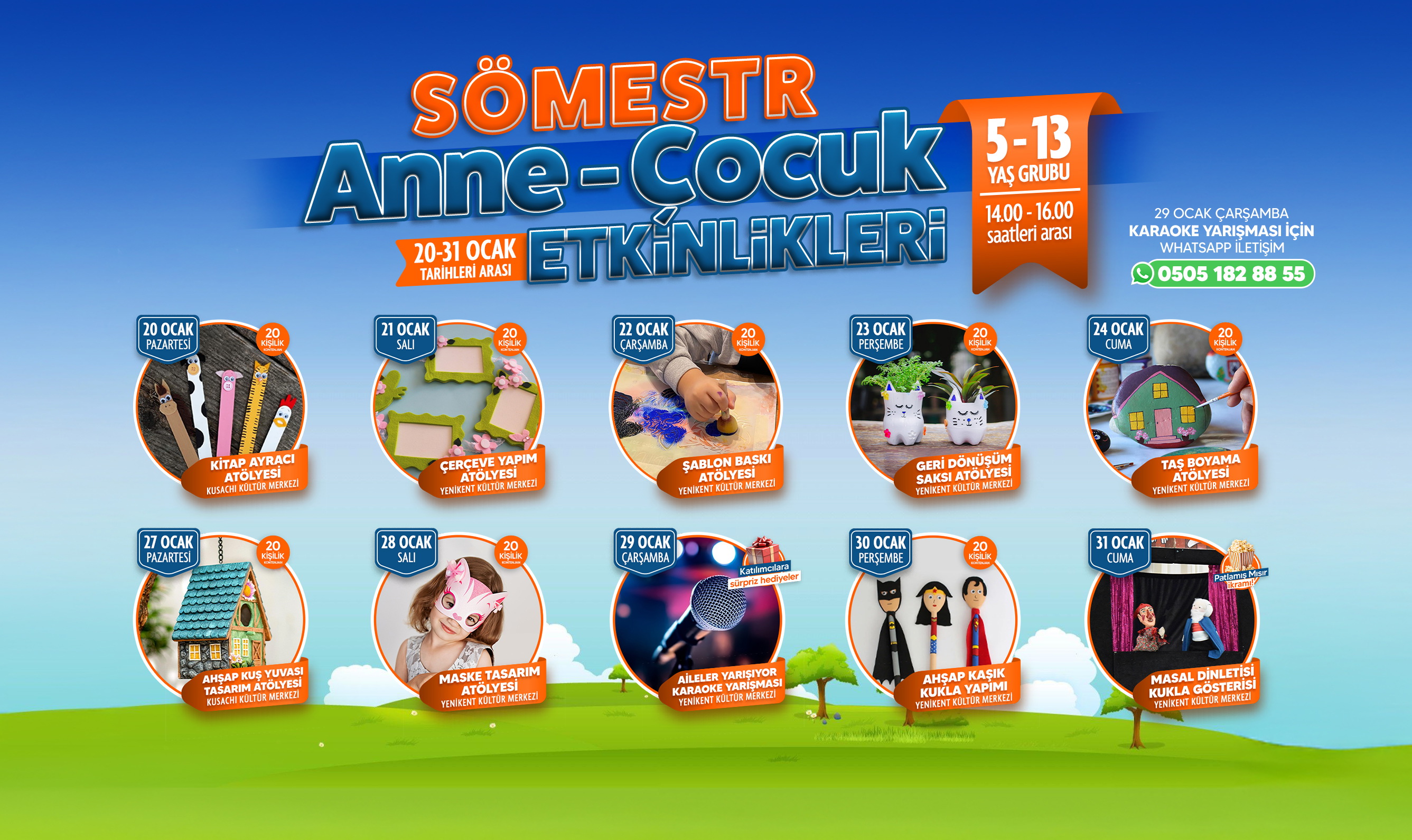 Smestr Anne - ocuk Etkinliklerine Mracaatlar Balad