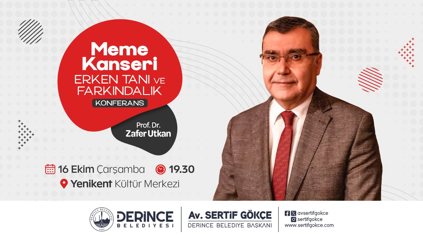 Prof. Dr. Zafer Utkan Derincelilerle Buluacak