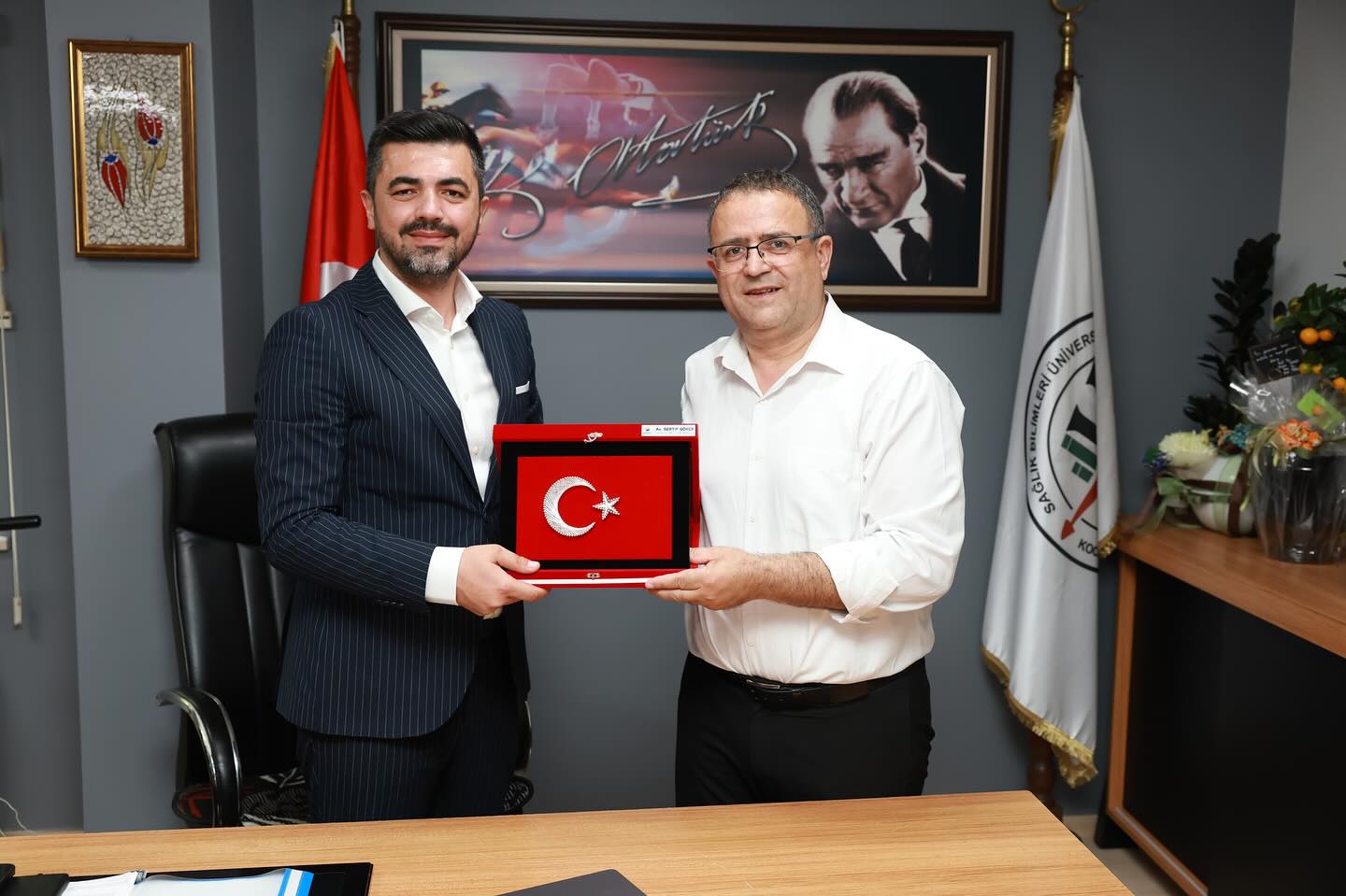 Bakan Gkeden Bahekim Sertele Hayrl Olsun Ziyareti